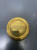 Baldwin 5068031PASS 5068 Passage Door Knob Set with 5070 Rose from the Estate Collection - Non-Lacquered Brass