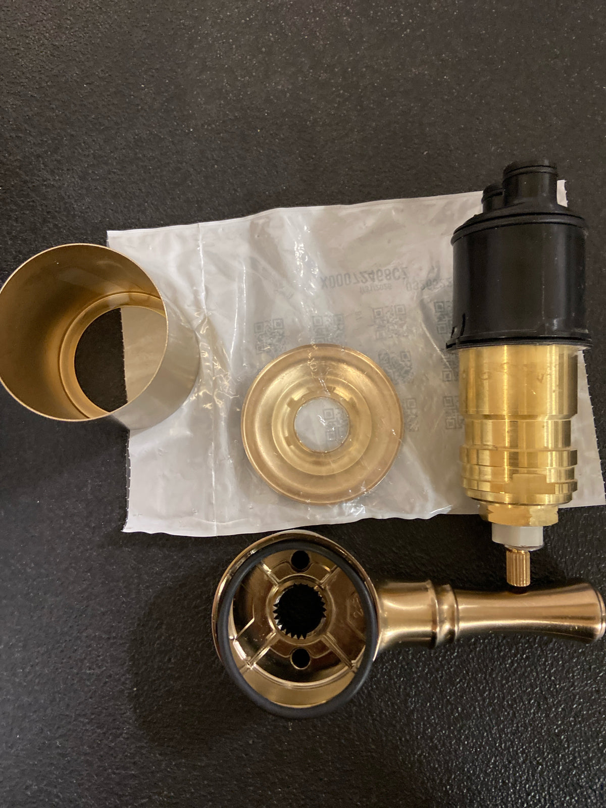 Delta T17097-CZ Cassidy Monitor 17 Series Dual Function Pressure Balanced Valve Trim Only with Integrated Volume Control - Less Rough-In Valve - Champagne Bronze