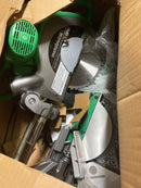Metabo HPT 10-Inch Sliding Compound Miter Saw, Adjustable Laser Guide, Double Bevel, Electronic Speed Control, 12 Amp Motor, Electric Brake (C10FSHS)