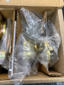 Baldwin SCTRD044 Traditional Round Single Cylinder Keyed Entry Deadbolt - Lifetime Satin Brass