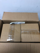 Progress lighting P300349-009 Hinton 15.5 in. 2-Light Brushed Nickel Clear Seeded Glass Farmhouse Bath Vanity Light