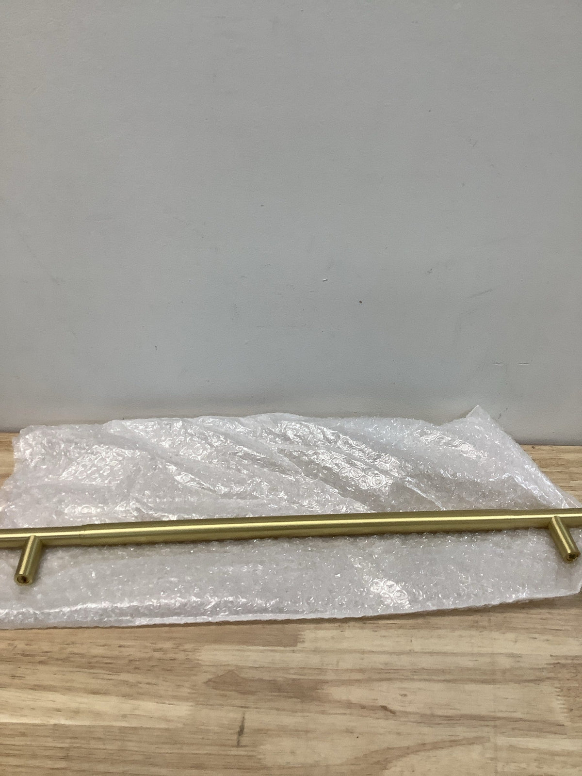 Signature Hardware 450265 Colmar 18 Inch Center to Center Bar Cabinet Pull - Satin Brass