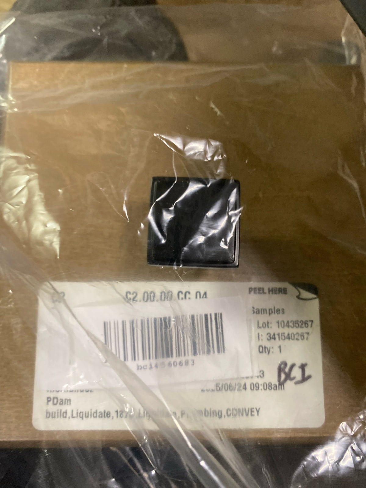 Sunny Wood DY-DS Daley Vanity Finish Sample - Designer Natural