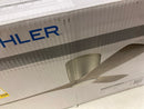 Kichler 300032MWH Volos 48 in. Indoor Matte White Low Profile Ceiling Fan with Integrated LED with Wall Control Included