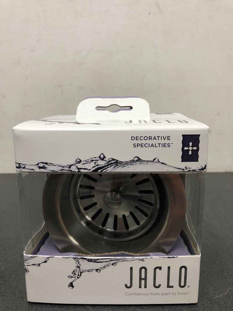 Jaclo 2849-SS-BSS Extra Deep Disposal Flange with Strainer - Brushed Stainless