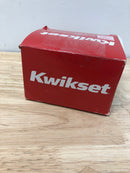 Kwikset 158SQT-26S.STRKP Halifax Square Rose Single Cylinder Deadbolt SmartKey with 6AL Latch and Square Corner, Round Corner and 5303 Round Corner Full Lip Strikes KA3 - Polished Chrome