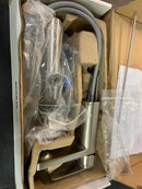 Kohler K-23472-4-BN Parallel Single-Handle Single-Hole Bathroom Faucet in Vibrant Brushed Nickel