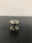 Hickory Hardware P3053-SS Williamsburg 1-1/4 Inch Mushroom Cabinet Knob - Stainless Steel