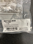 Belwith Keeler B077430-BGB Flare 1-1/8 Inch Flared Base Flat Mushroom Cabinet Knob / Drawer Knob - Brushed Golden Brass