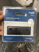 National Hardware N700-106 3-1/8 Inch Barn Door Track Splicer - Matte Black