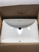 American Standard 0614300.020 Studio 18-1/4" Undermount Porcelain Bathroom Sink - White
