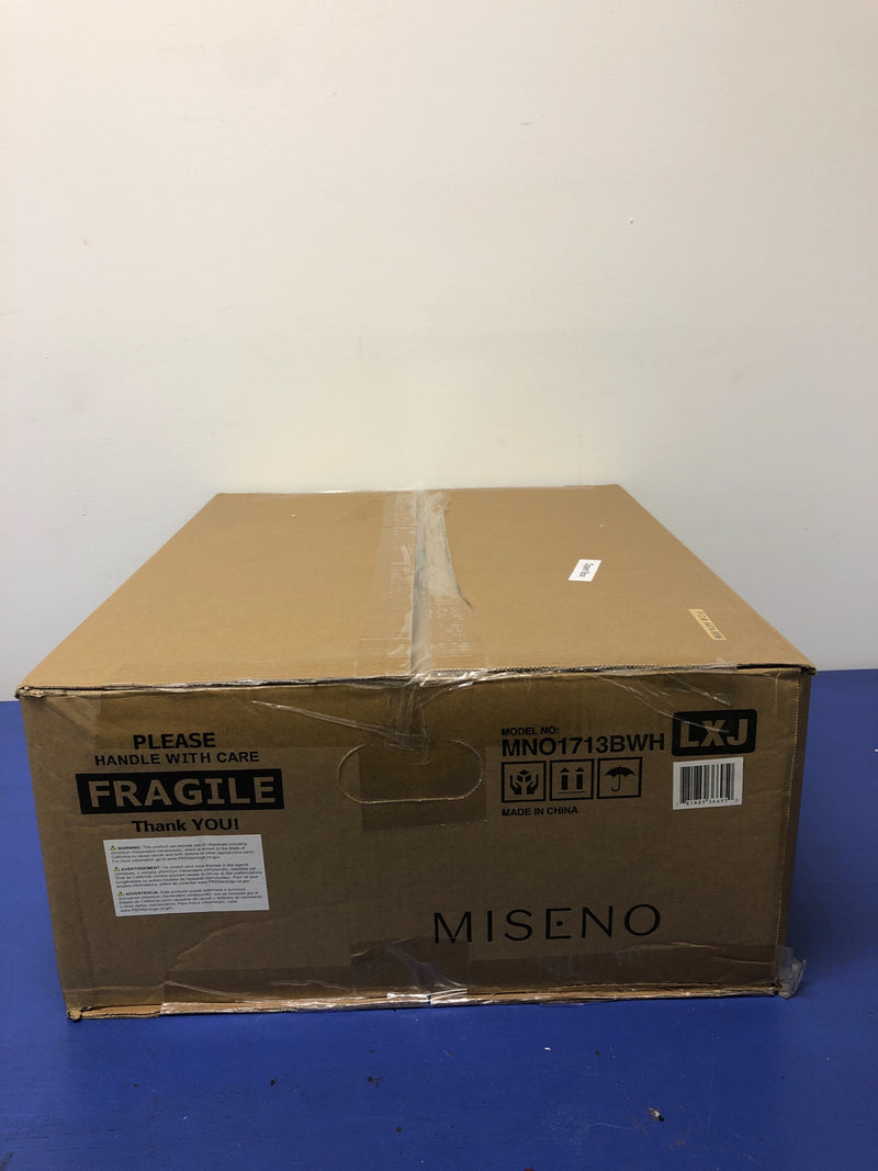 Miseno 19-7/8" Rectangular Undermount Bathroom Sink with Rear Overflow