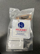 Hickory Hardware P243-SBZ Partial Inset Traditional Cabinet Door Hinge with Self Closing Function (Package of 2) - Satin Bronze