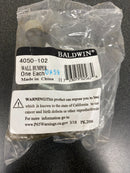 Baldwin 4050.102 3.85 in. Oil-Rubbed Bronze Wall Bumper