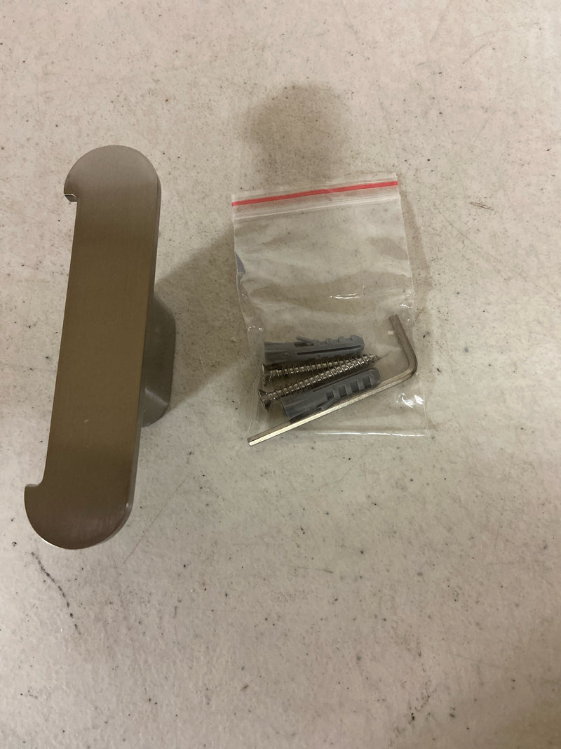 ICO Bath V4224 Volkano Flow Double Robe Hook - Brushed Nickel