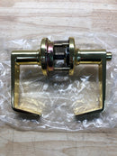 Kwikset 756KNL-3 Kingston Grade 2 Keyed Entry Door Lever Set - Polished Brass