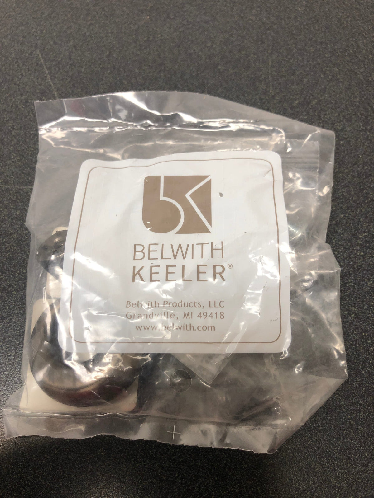 Belwith Keeler B072432-VBN Amaranta 2 Inch Designer Open Swirl Solid Brass Cabinet Knob / Drawer Knob - Vintage Bronze Nickel