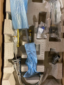 Kohler K-27380-4-CP Bellera 1.2 GPM Widespread Bathroom Faucet with Clicker Drain Assembly and UltraGlide Ceramic Disc Valves - Polished Chrome