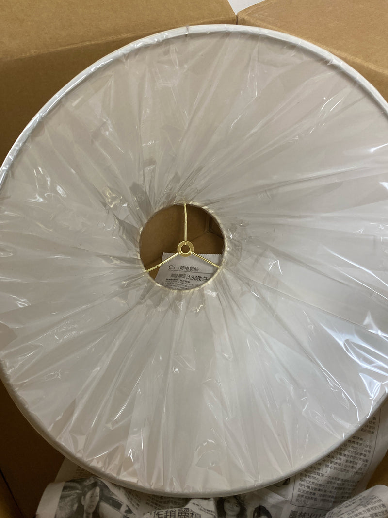 Cal Lighting SH-8108/15-OW Fabric Replacement Shade - Off White