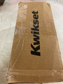Kwikset 971PVLRCT-4 Prava Lever Keyed Entry Interior Pack with Rectangle Rose for Handlesets - Satin Brass