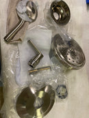 Moen TS2202BN Doux Shower Only Trim Package with 2.5 GPM Single Function Shower Head - Less Valve - Brushed Nickel