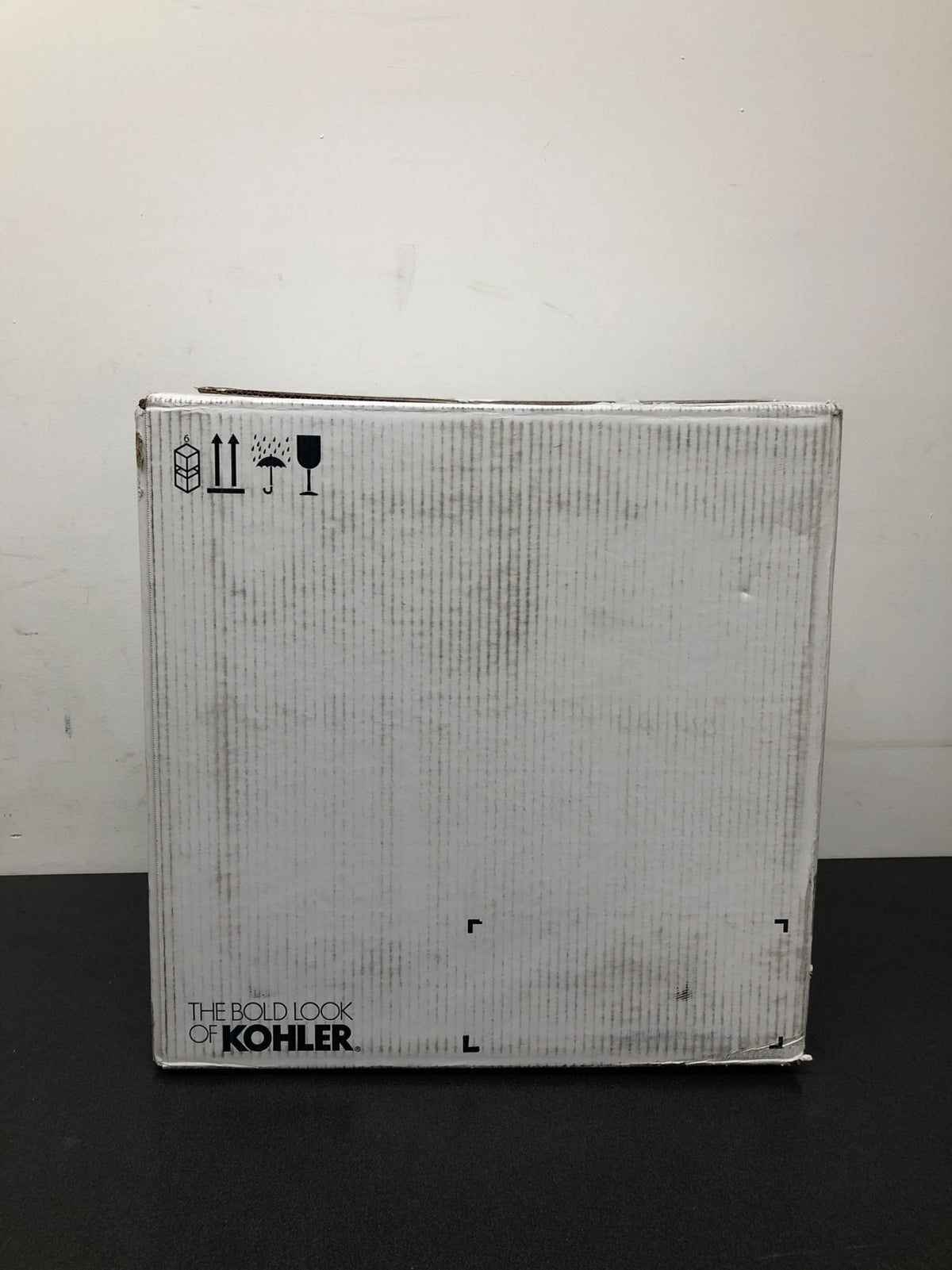 Kohler K-4143-0 Corbelle 1.28 GPF Toilet Tank Only with AquaPiston Flushing and Left-Hand Trip Lever - White