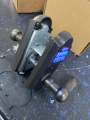 Emtek E2001MB Electronic Keypad Single Cylinder Door Lever Set from the Sandcast Bronze Collection - Medium Bronze