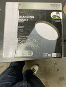 Commercial electric FM11LP6WYMMBKHD 11 in. Matte Black Integrated LED Dimmable Selectable CCT Flush Mount Indoor Ceiling Light