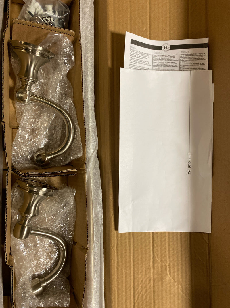 Pfister BTB-TB2K Tisbury 24" Towel Bar - Brushed Nickel