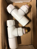 8408730015950 ICO A1011 Tuzio Wall Valve Set - Gloss White