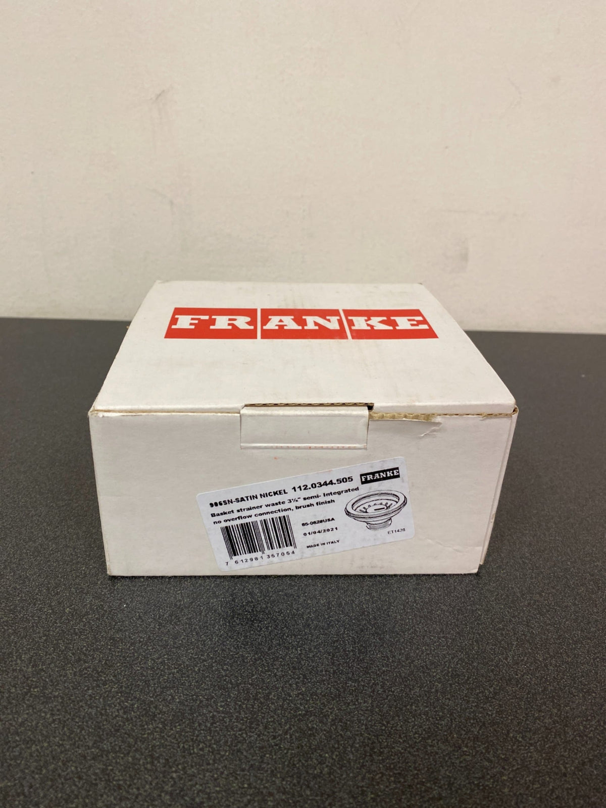 Franke 3-1/2" Universal Sink Strainer Drain Basket