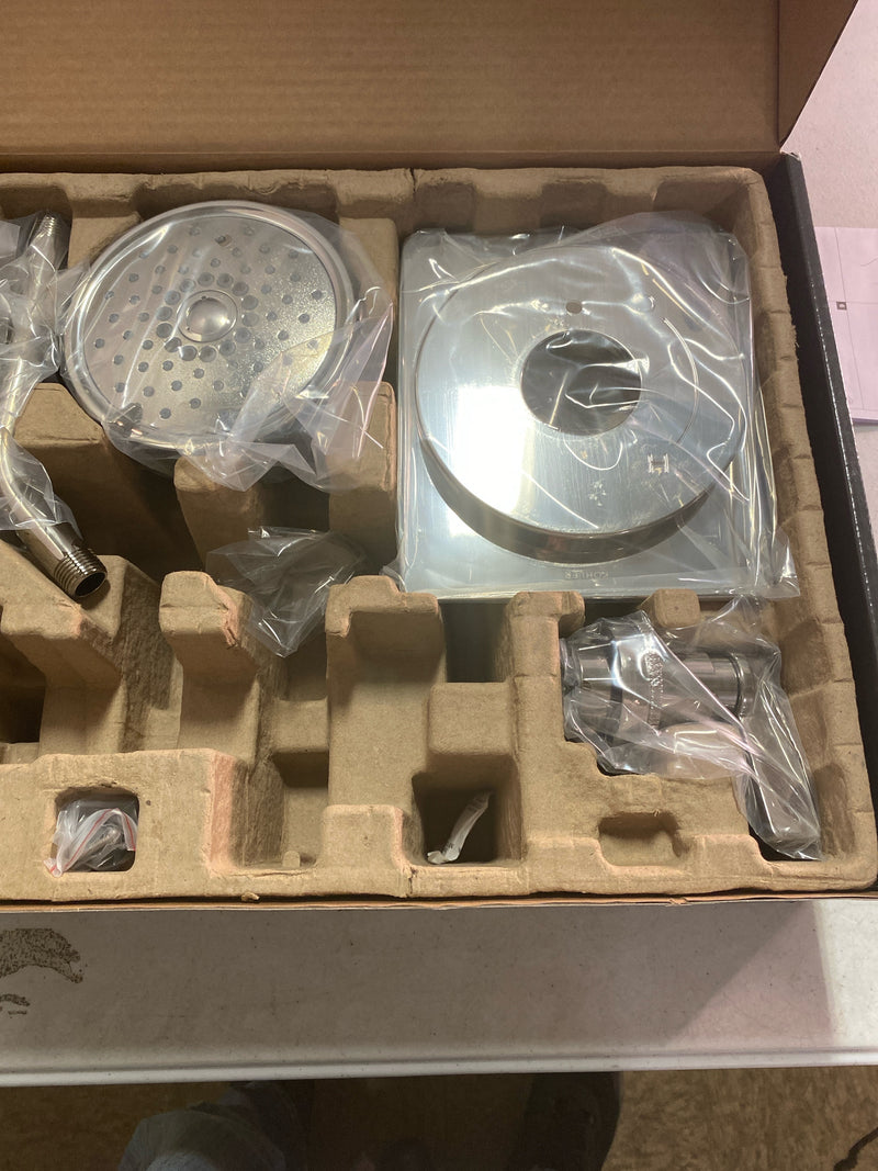 Kohler K-TS35916-4Y-SN Castia by Studio McGee Shower Only Trim Package with 2.5 GPM Multi Function Shower Head with MasterClean Sprayface - Vibrant Polished Nickel