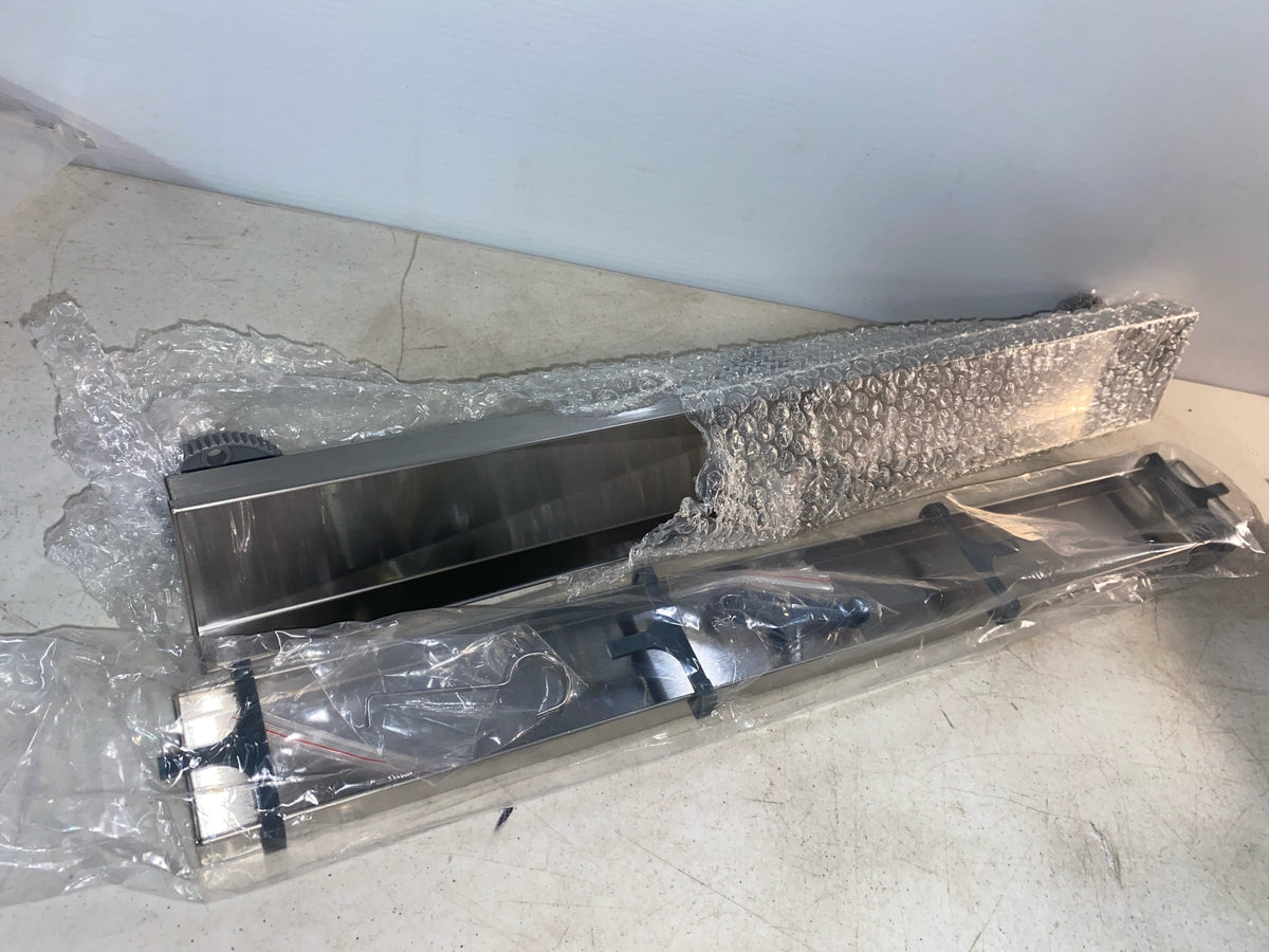 Oatey DLS1240R2 Designline 24 in. Stainless Steel Linear Shower Drain with Tile-In Pattern Drain Cover