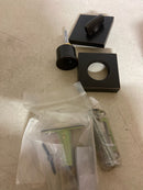 Emtek 8469US10B Square Brass Modern Single Cylinder Keyed Entry Deadbolt - Oil Rubbed Bronze