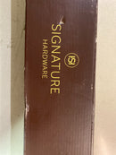 Signature Hardware SHEL555004BN Elita 24" Towel Bar - Brushed Nickel