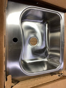Kohler K-3362-1-NA Staccato Drop-In Stainless Steel 25 in. 1-Hole Single Bowl Kitchen Sink