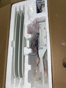 Minka Aire F675L-WHF Seacrest - LED 60 Inch Ceiling Fan, Flat White Finish with Flat White Blades and Etched Opal Glass