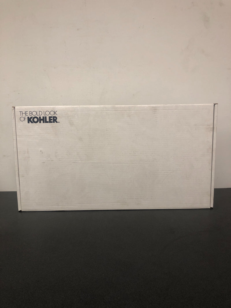 KOHLER Artifacts Vibrant Polished Nickel 1-Handle Deck Mount Low-Arc Handle Kitchen Faucet