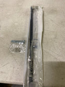 Alno A2804-12-MN/MB Alta Moda 12" Center to Center Modern Smooth Round Cabinet Handle / Drawer Pull - Matte Nickel / Matte Black