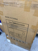 Elegant Lighting MR802240S Evermore 40" W x 22" H Contemporary Rectangular Framed Bathroom Wall Mirror - Silver