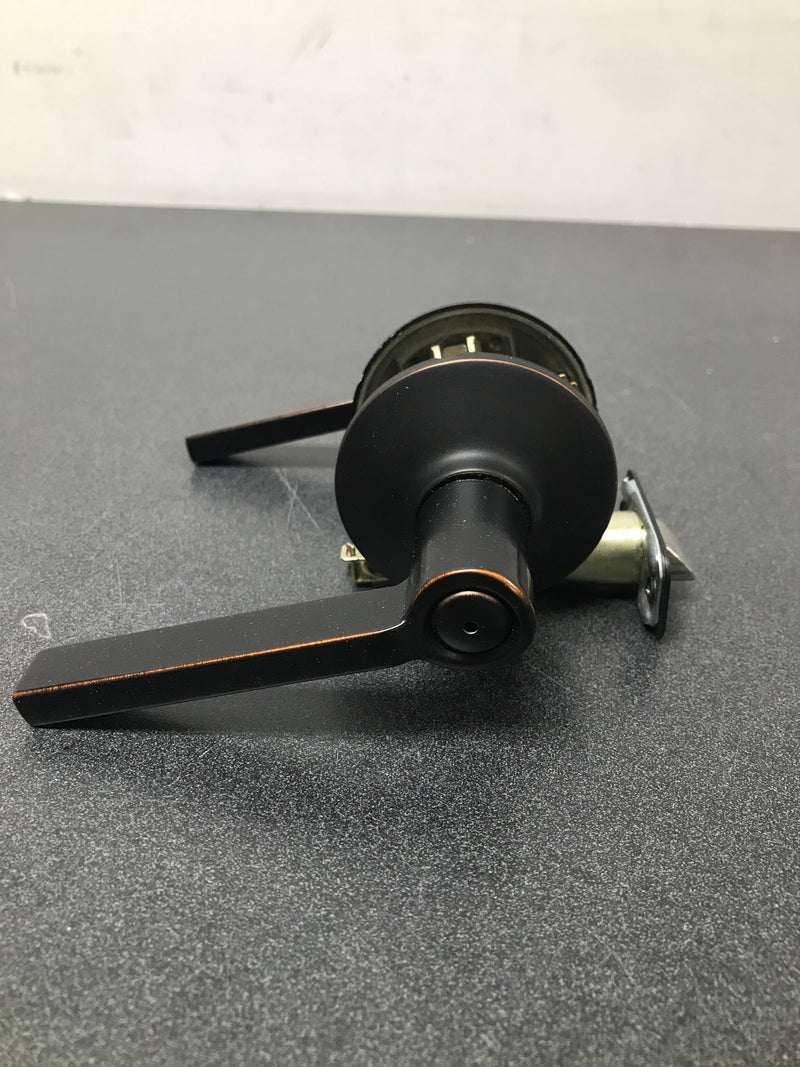 Unbranded F51A LAT 716 Aged Bronze Keyed Entry Latitude Door handle