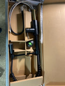 Miseno MNO6557FB Mia 1.8 GPM Pre-Rinse Pulldown Kitchen Faucet - Includes Optional Deck Plate - Flat Black