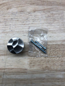 Amerock BP36820GM Kamari 1-3/16 Inch Mushroom Cabinet Knob - Gunmetal