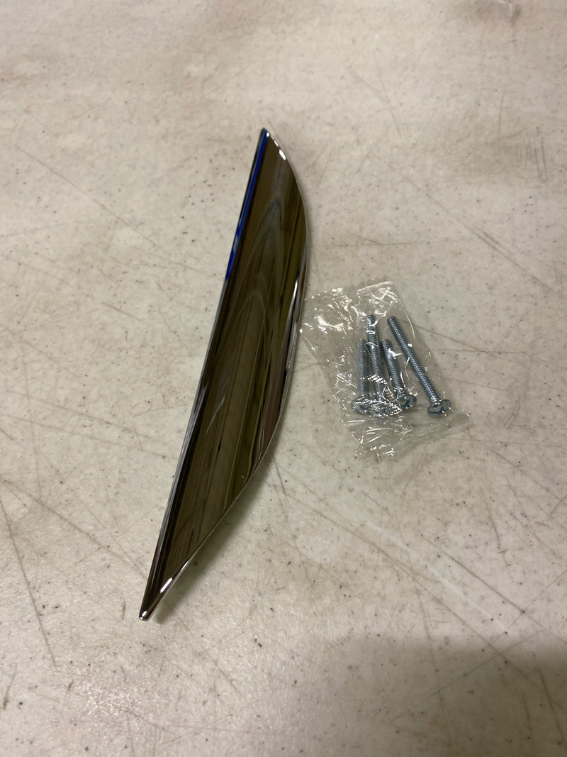 Amerock BP3721226 Current 5-1/16 in. (128 mm) Modern Polished Chrome Edge Cabinet Pull