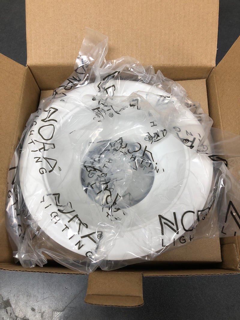 Nora Lighting NLCBC2-55130MPW/10 Nora Lighting NLCBC2-55130/10 5" Cobalt Click LED Round Reflector Retrofit, 1000lm / 12W, 3000K