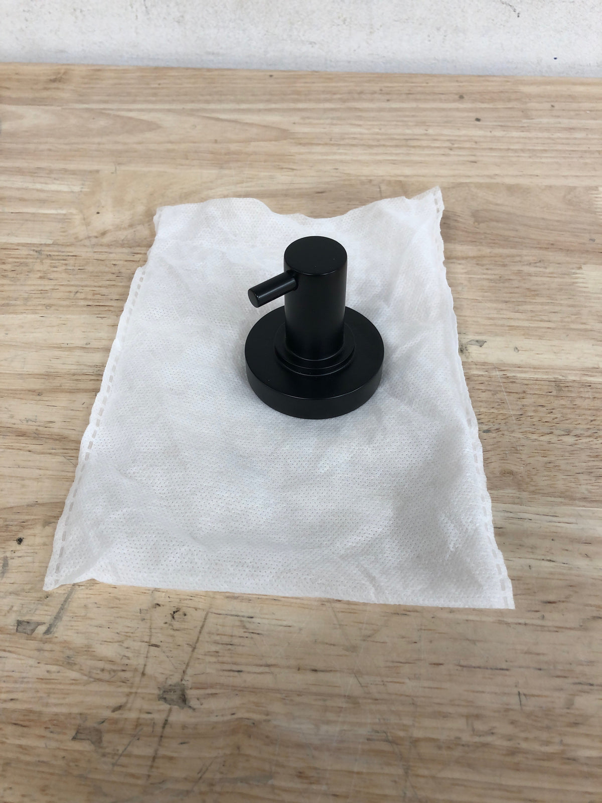 Signature Hardware 483945 Lexia Single Robe Hook - Matte Black