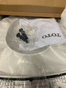 TOTO SoftClose Elongated Closed Front Toilet Seat in Cotton White-SS124