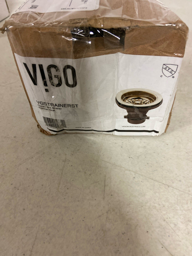 Vigo VGSTRAINERST Kitchen Sink Strainer in Stainless Steel