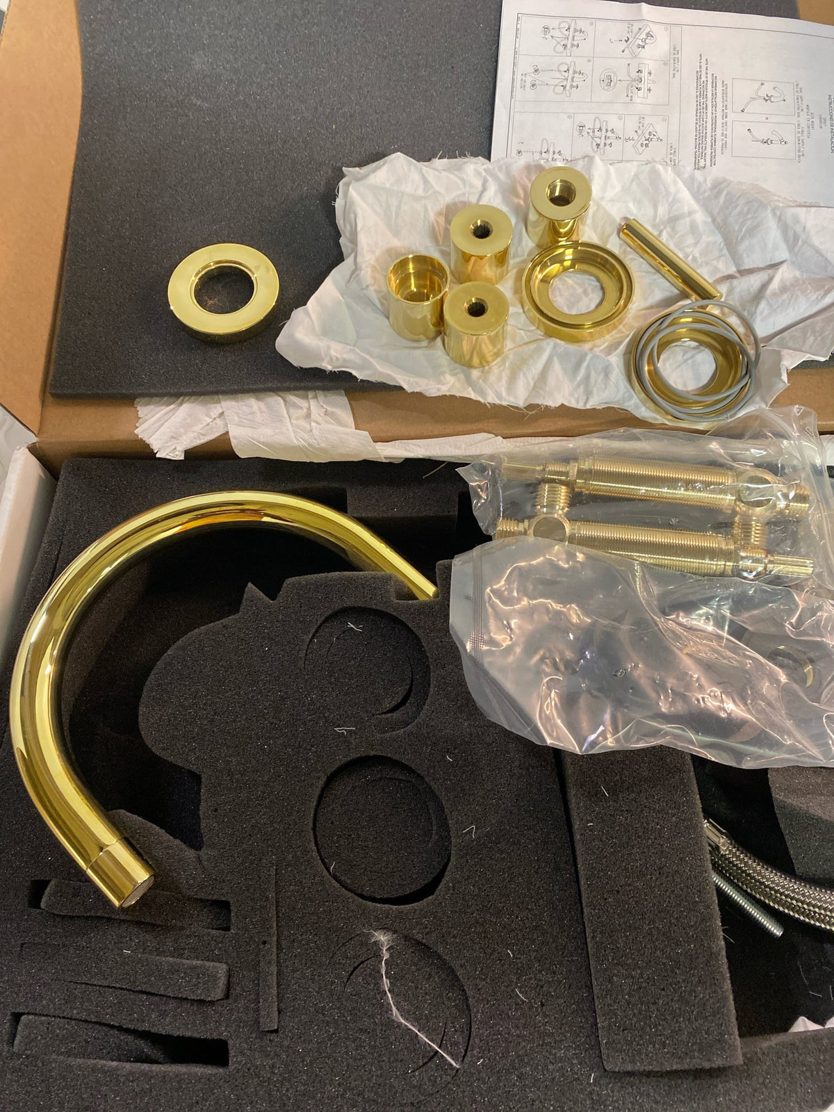 Newport Brass 1500-03N East Linear 1.2 GPM Widespread Bathroom Faucet with Pop-Up Drain Assembly - Polished Brass Uncoated (Living)