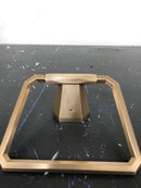 Amerock BH36042CZ St. Vincent 6-11/16" Wall Mounted Towel Ring - Champagne Bronze